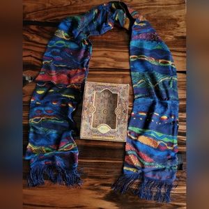 Vintage Silk Coogi Australia Scarf